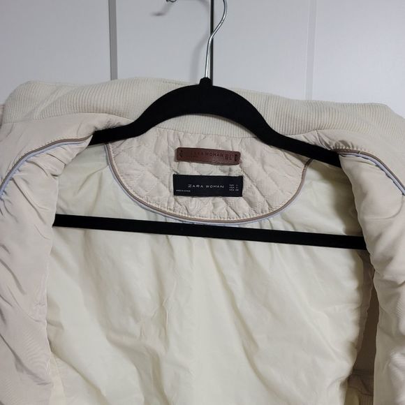 Zara women quilted puffer vest large - Picture 11 of 13